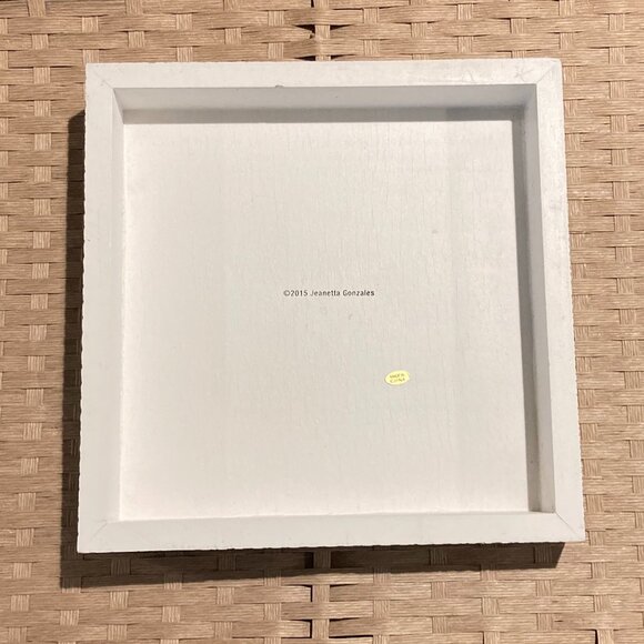 You Make My Heart Happy Wooden Chalk Sign - Picture 4 of 4